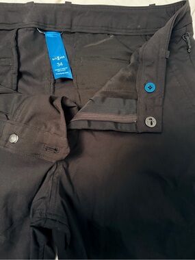Kit and Ace Men's Black Dress Pants
